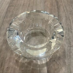 Oleg Cassini Crystal Votive Candle Holder